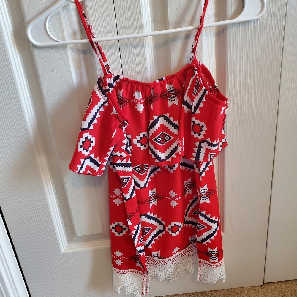 Bandana print top